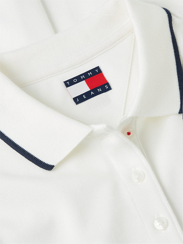 Badge Pique Mini Polo Dress