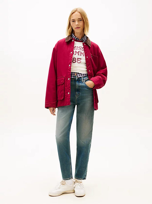 Ultra High Rise Tapered Leg Mom Jeans