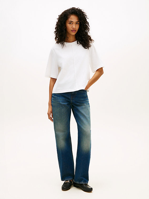 Relaxed Jersey Crew Neck T-Shirt
