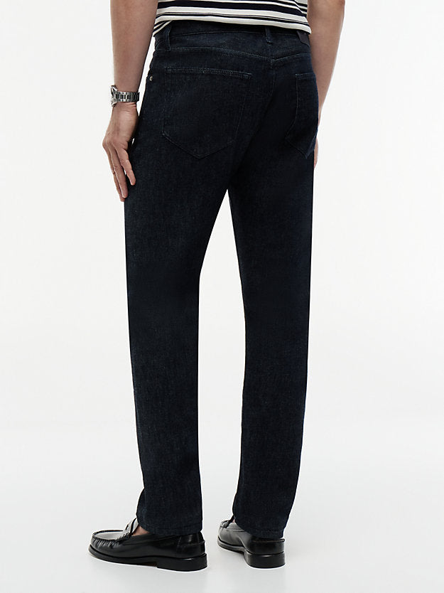 New York Label Denton slim straight selvedge jeans
