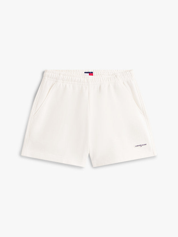 Logo Sueded Terry Relaxed Sweat Shorts