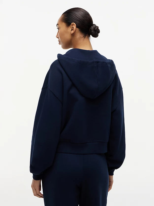 Terry Relaxed Zip-Thru Hoody