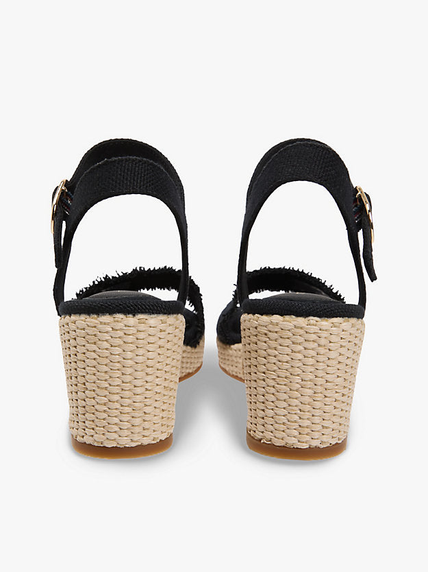 Monogram Woven Wedge Espadrilles