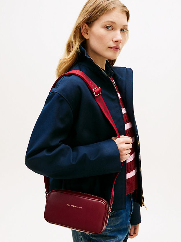 Essential Debossed Crossbody Camera Bag