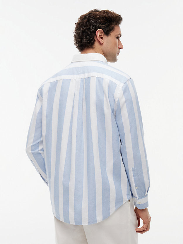 Classic Fit Crest Embroidery Oxford Shirt