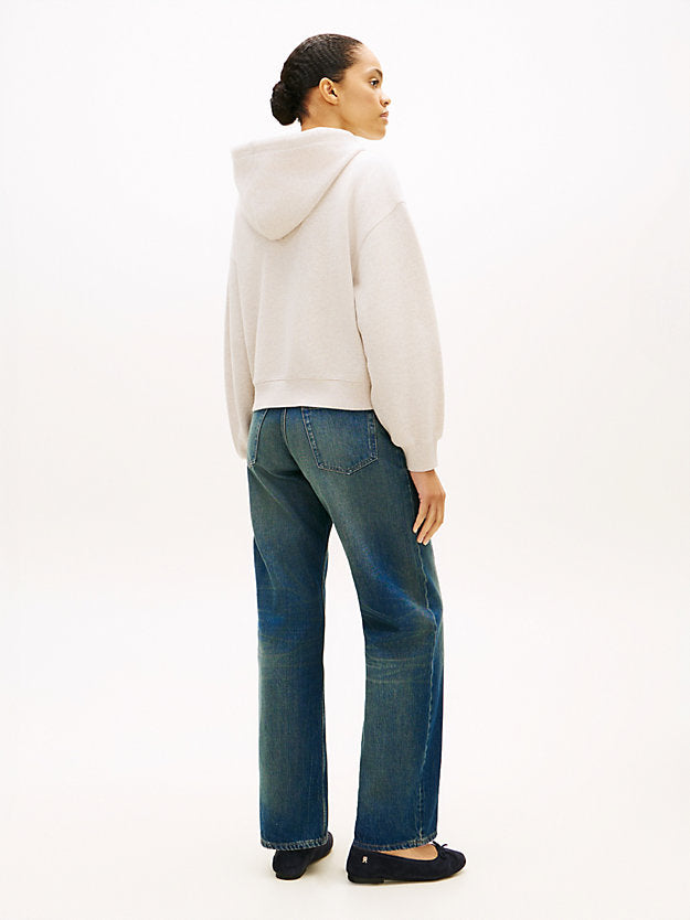 Terry Relaxed Zip-Thru Hoody