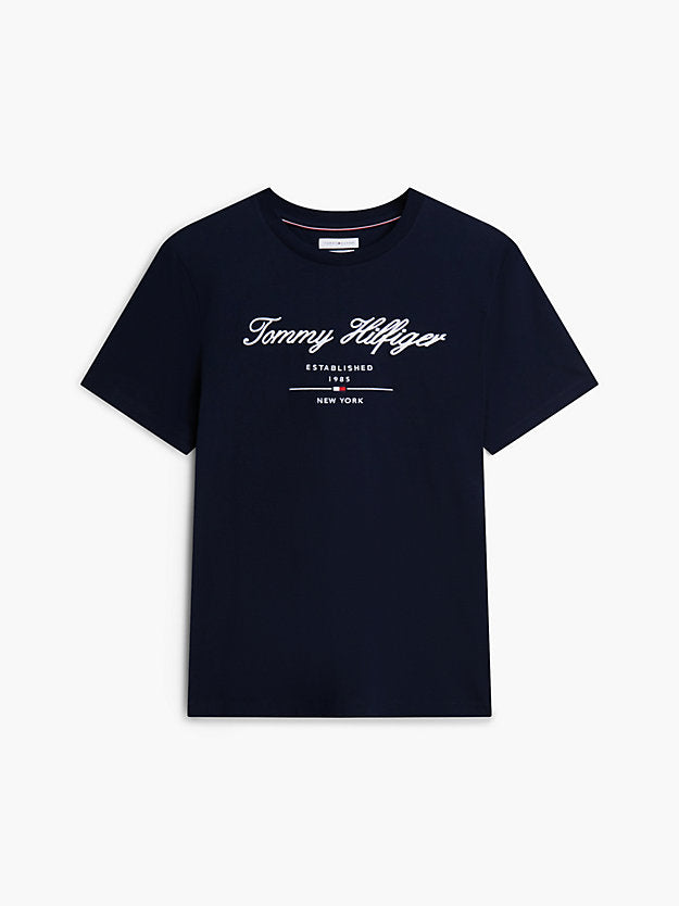 Textured Logo Jersey T-Shirt