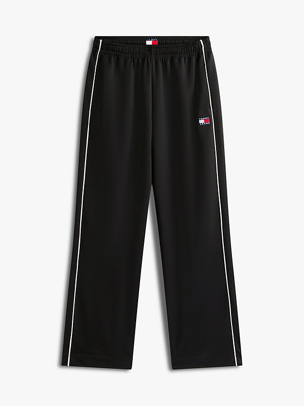 Badge Interlock Knit Relaxed Joggers