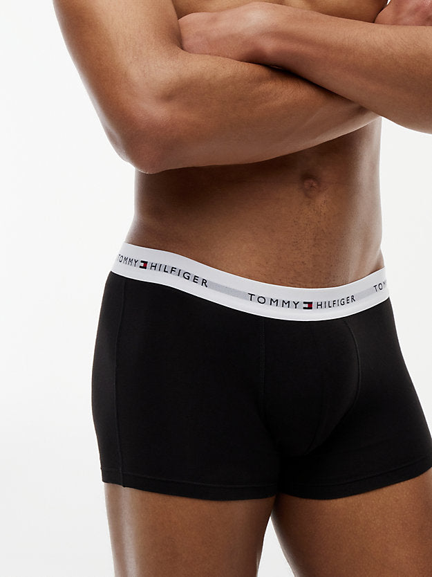 3-Pack Signature Repeat Logo Waistband Trunks