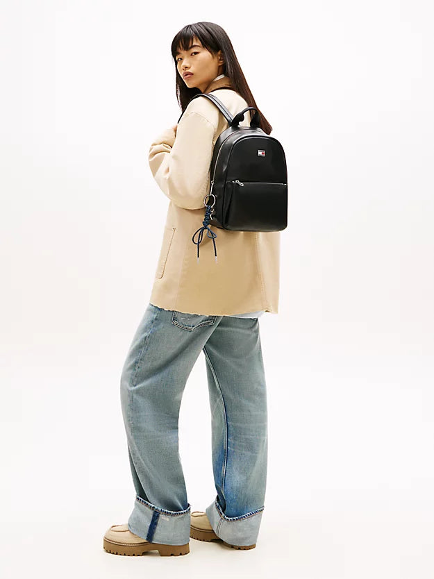 Logo Charm Dome Backpack