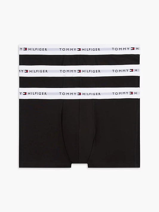 3-Pack Signature Repeat Logo Waistband Trunks