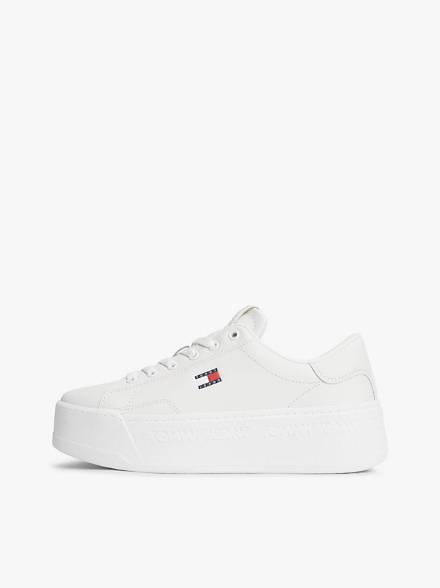 Platform Cupsole Trainers WiLeather