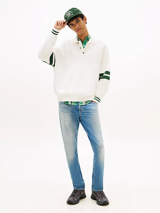 Austin Whiskered Slim Tapered Leg Jeans