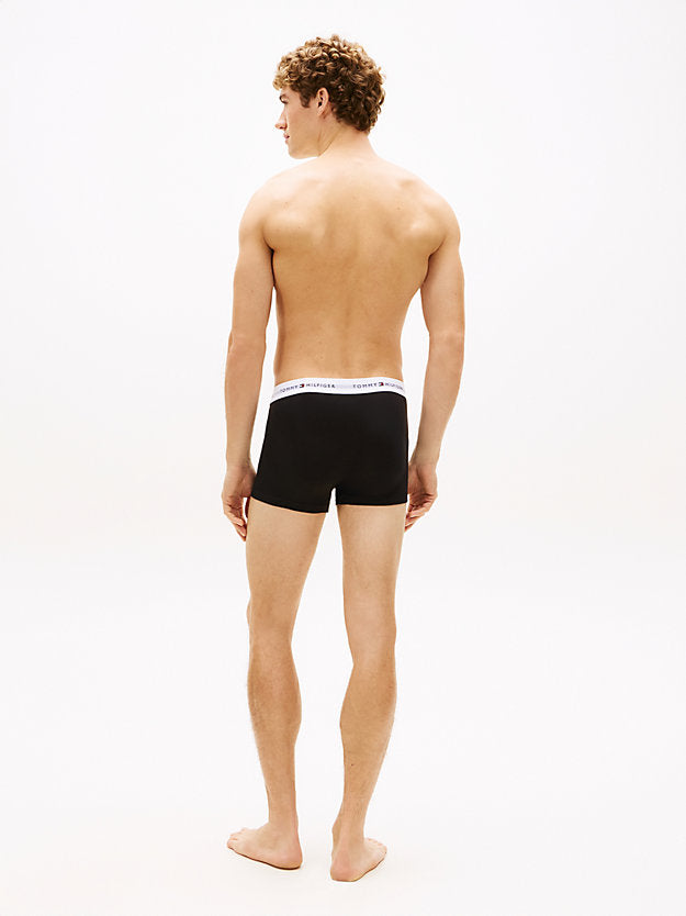 3-Pack Signature Repeat Logo Waistband Trunks