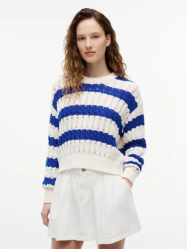 Loose Cable Knit Jumper