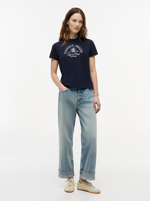 Selvedge High Rise Slim Straight Jeans