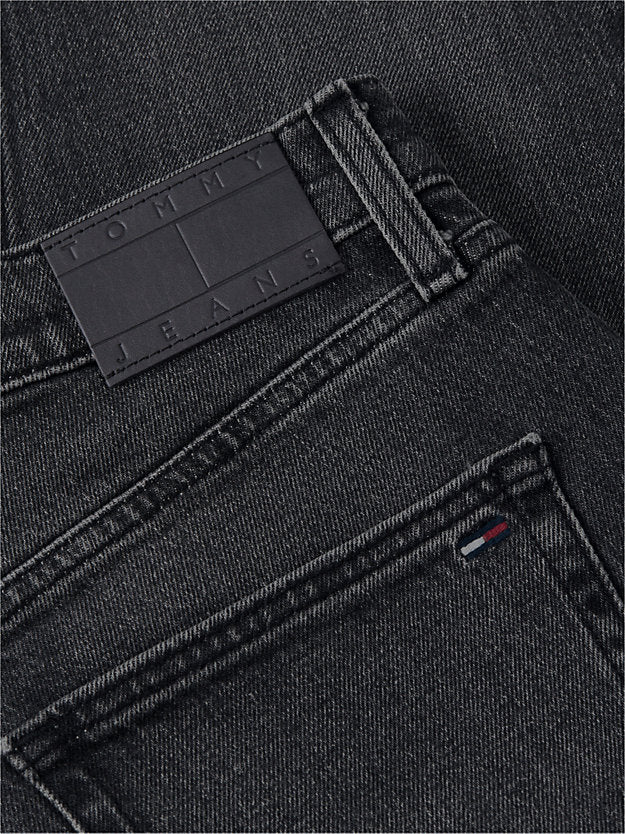 Scanton Faded Slim Black Jeans