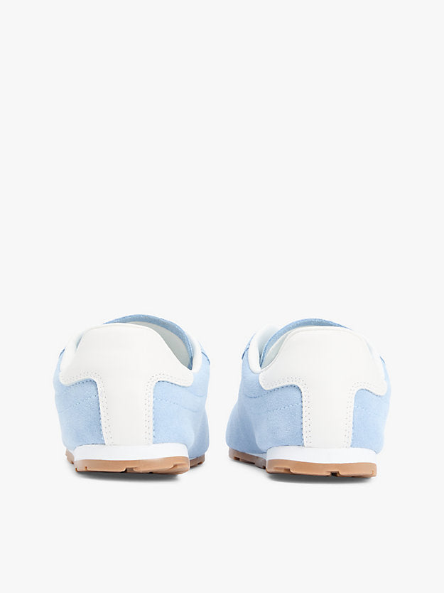 Suede Monogram Low Profile Trainers
