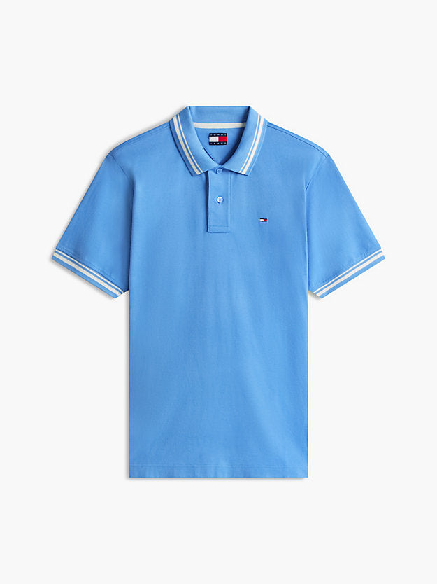 Flag Regular Fit Tipped Polo Shirt
