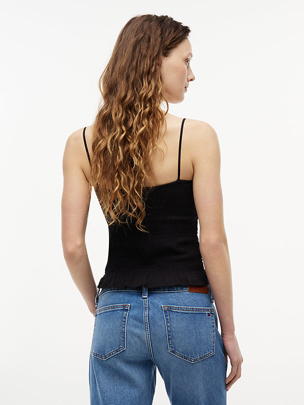 Smock Slim Strap Top