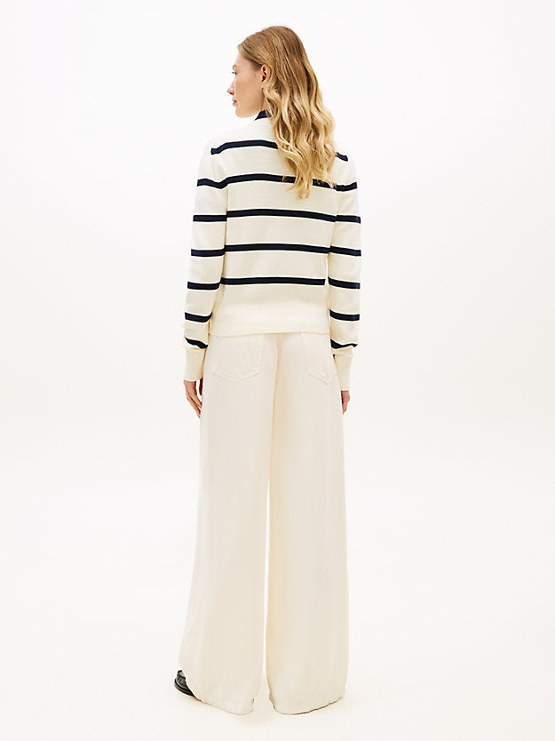 Premium Knit Gold-Tone Button Cardigan