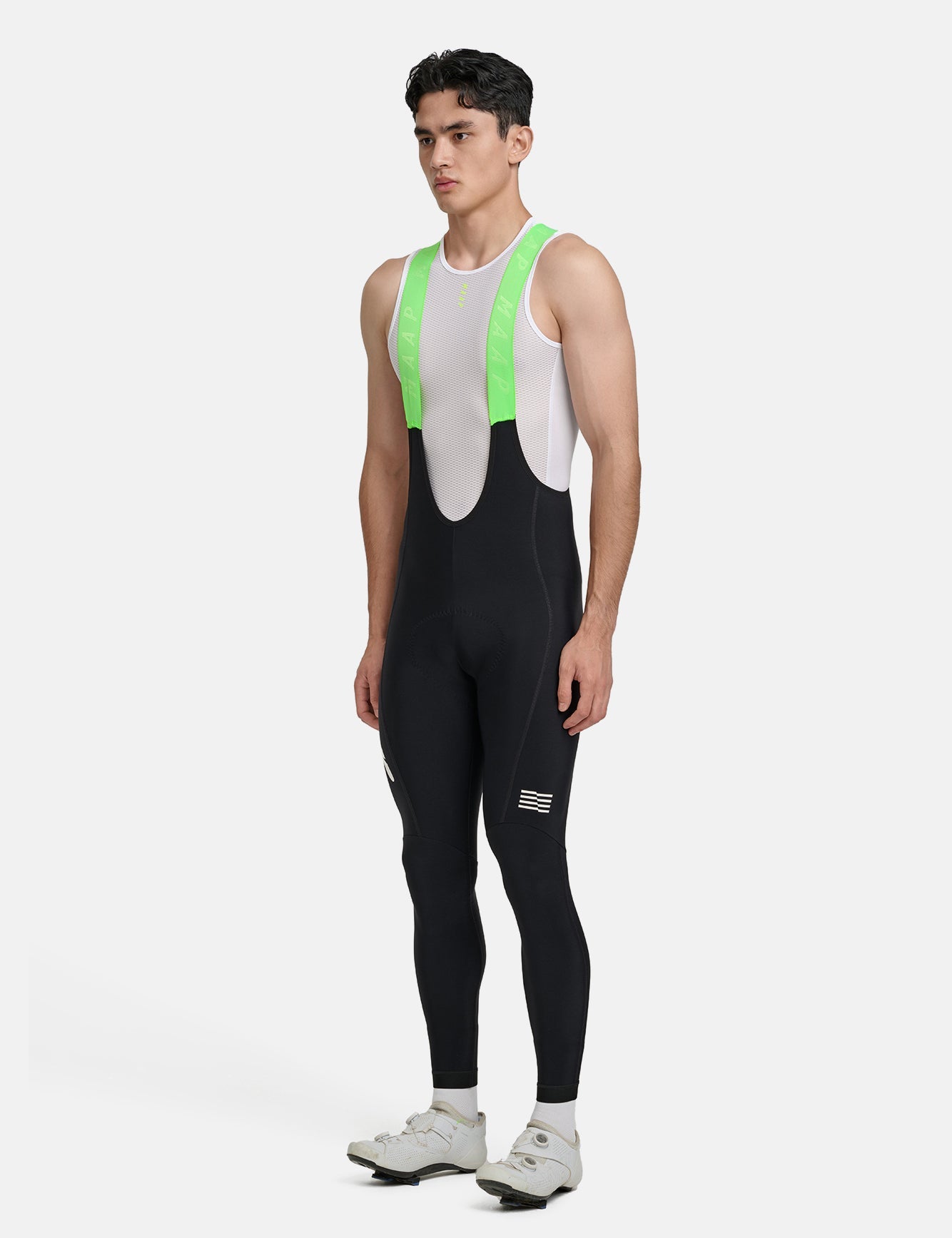 Eclipse Team Thermal Winter Tight - Black/Fluro Green