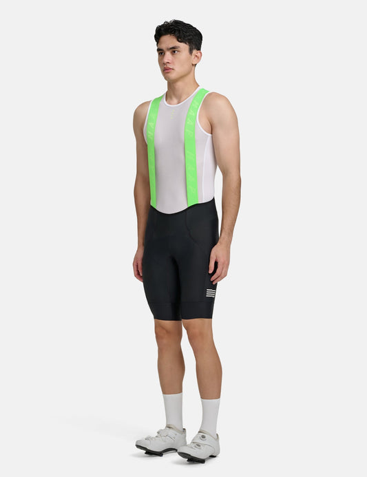 Eclipse Team Bib Evo - Black/Fluro Green