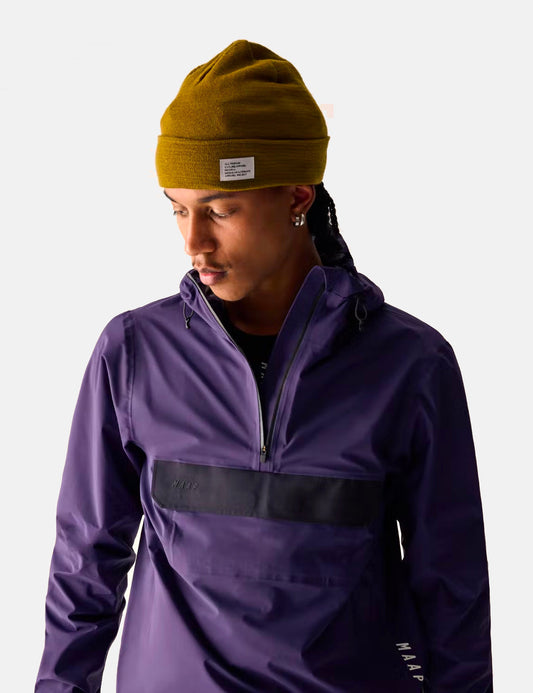 Alt_Road Merino Beanie Hat - Olive Green