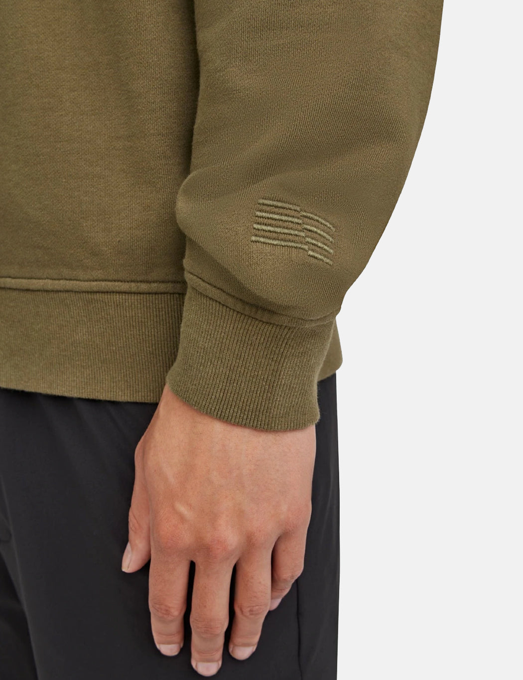 Evade Crew Sweatshirt - Military Green