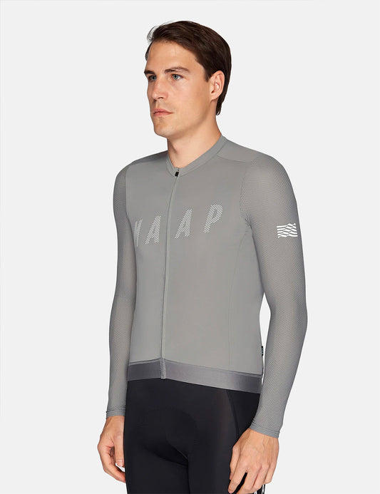 Echo Pro Base Long Sleeve Jersey - Ash Grey