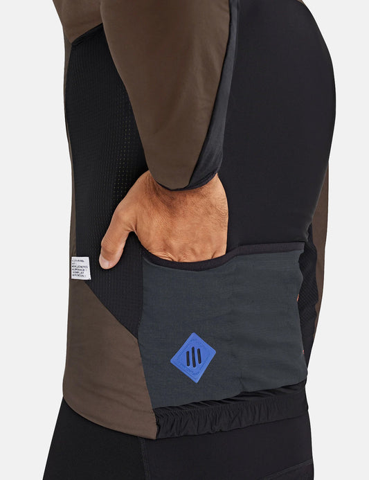 Veste thermique Alt_Road – Brun café