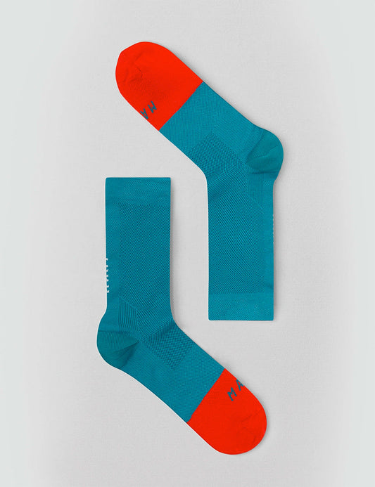 Chaussette Division - Bleu Cyan