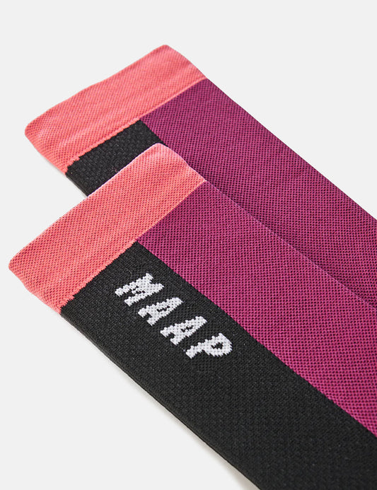 Chaussettes League - Violet prune
