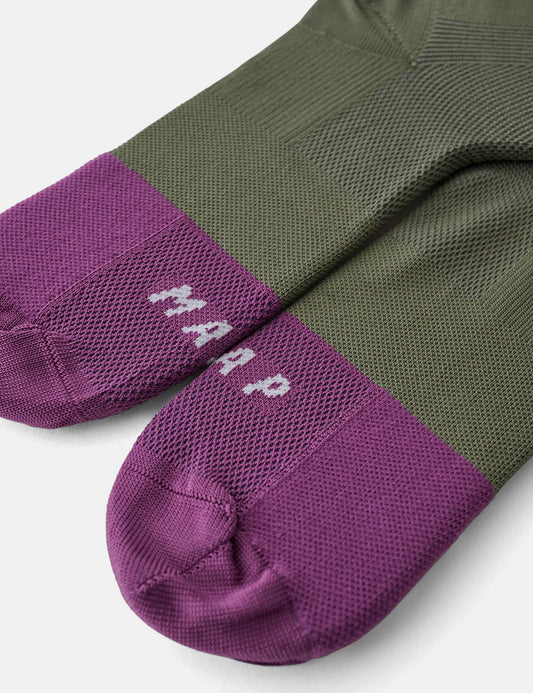 Chaussettes Division - Vert Thym