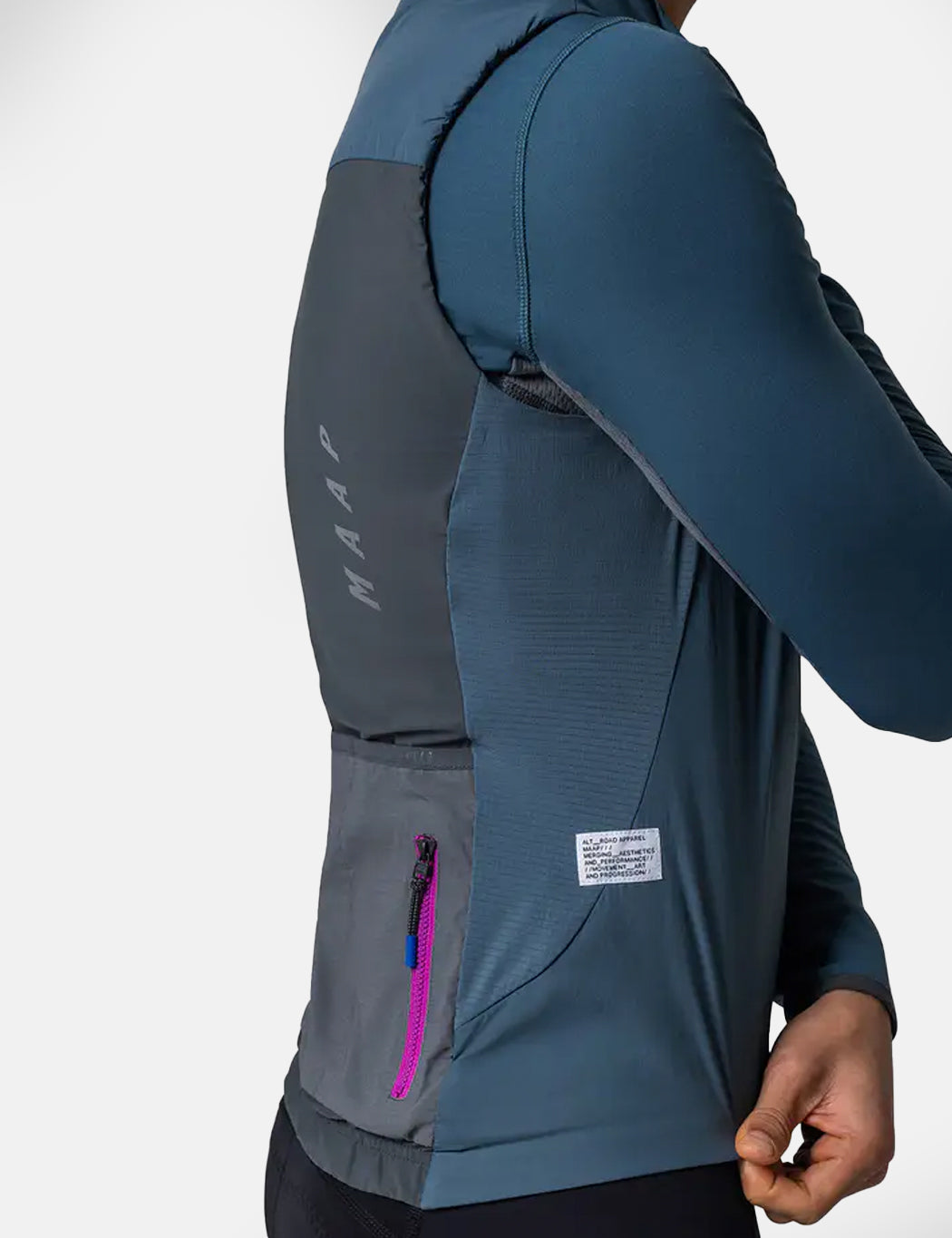 Gilet thermique Alt_Road - Gris Stargazer