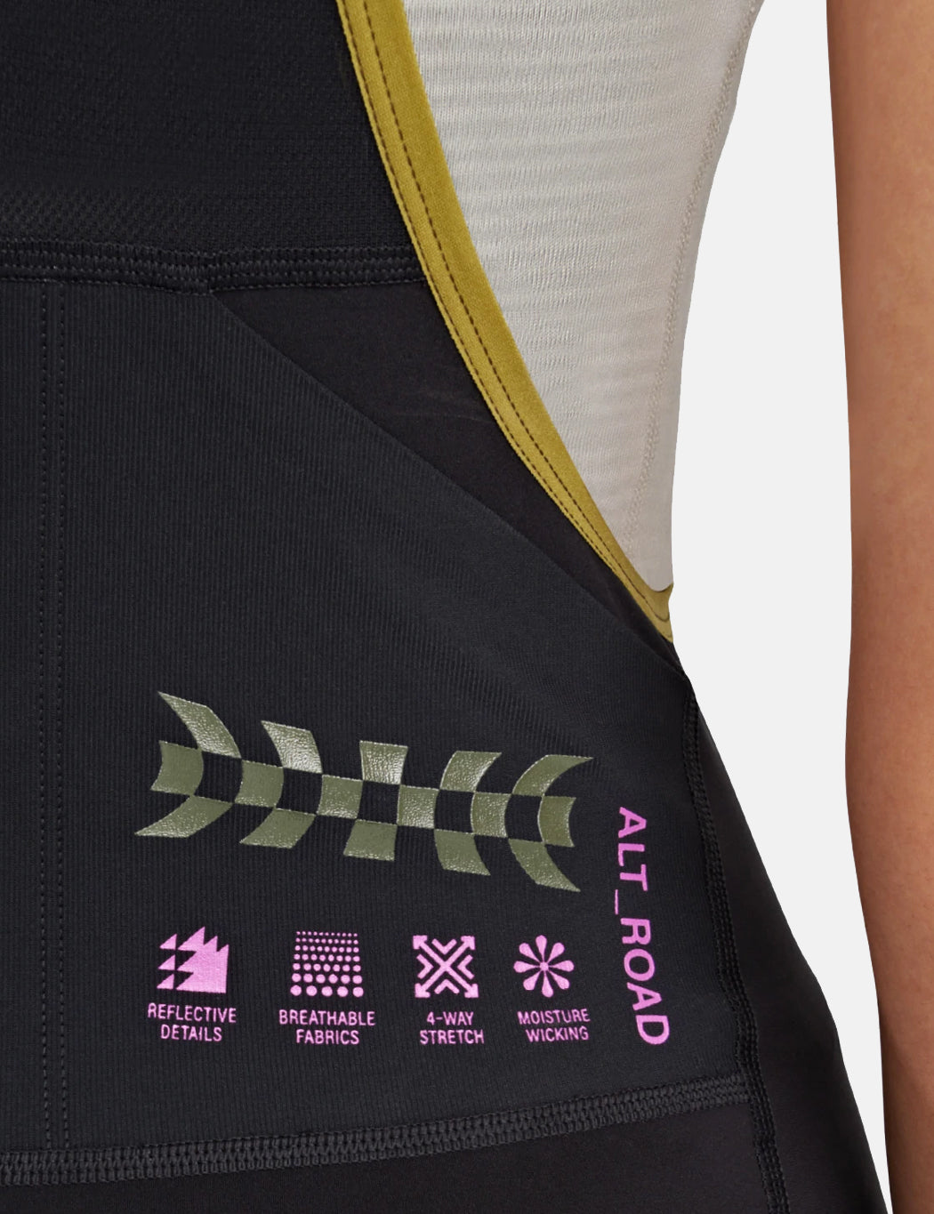 Cuissard cargo Alt_Road pour femme - Noir