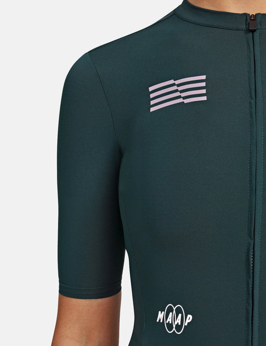 Women's Fuse Pro Jersey - Dark Pine Green