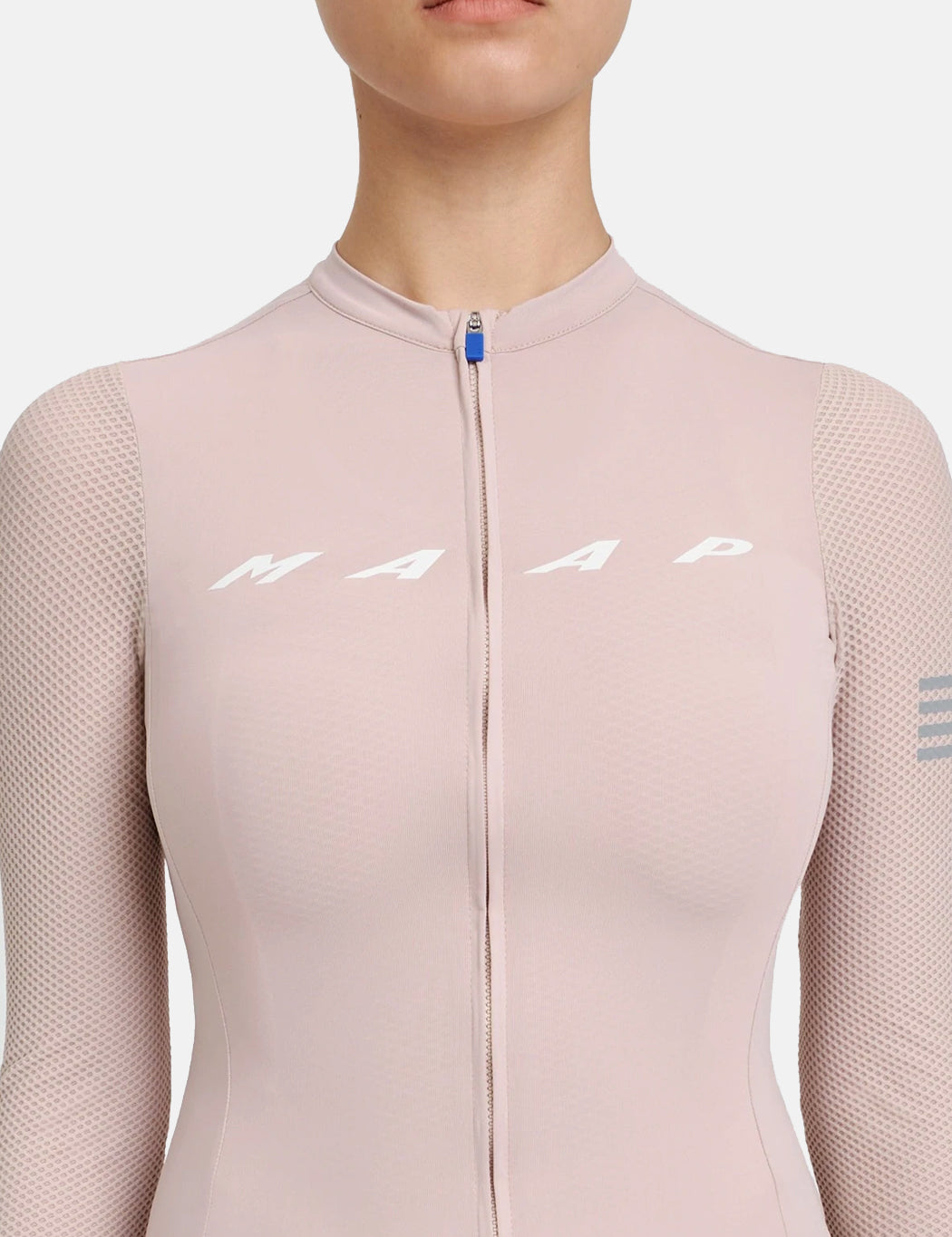 Maillot à manches longues Evade Pro Base pour femme - Rose Craie