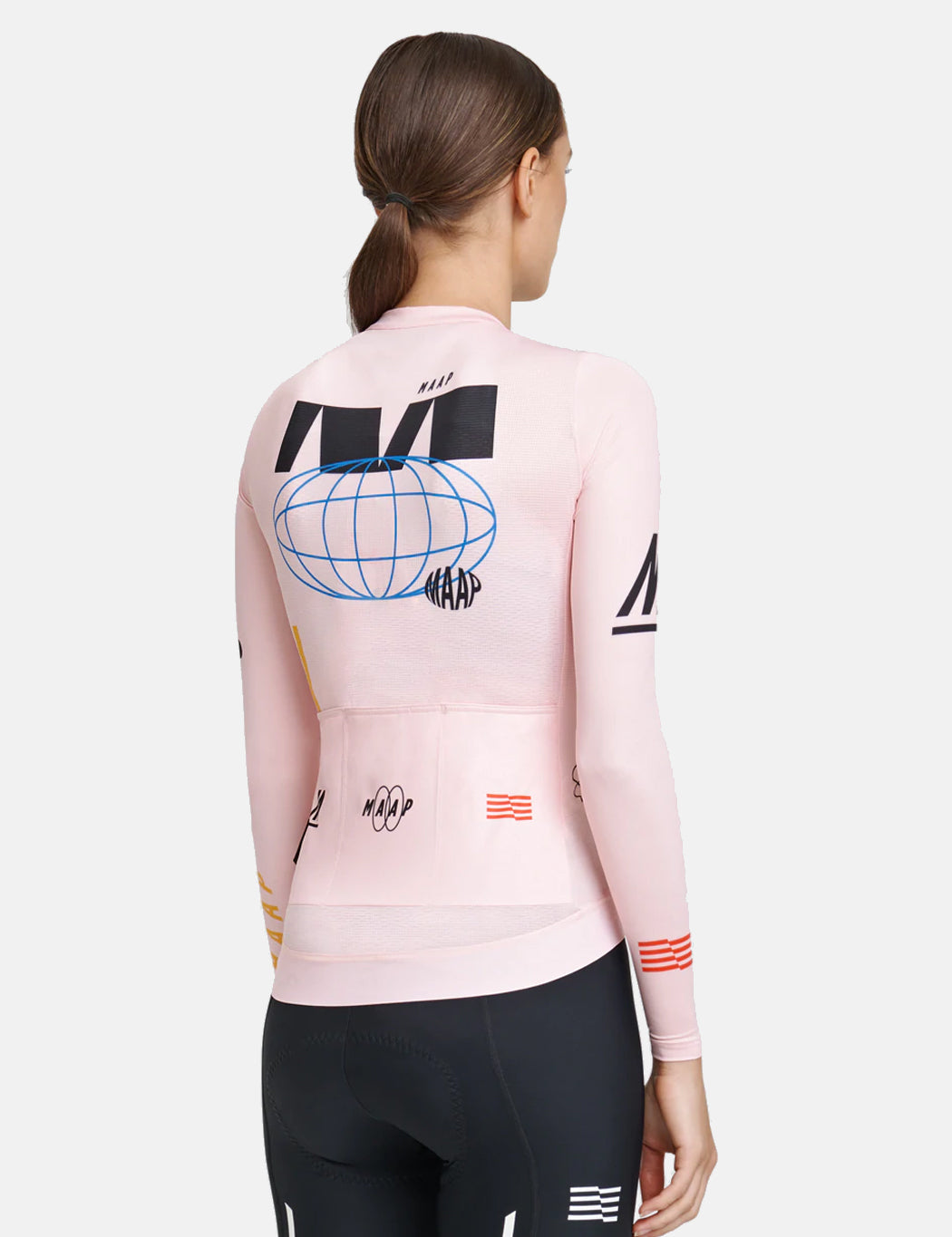 Women's Axis Pro Jersey Long Sleeve - Pale Pink