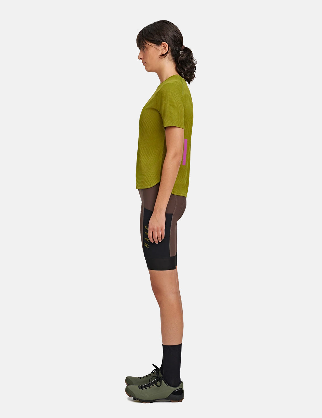 Women's Alt_Road Ride T-Shirt - Olive Green