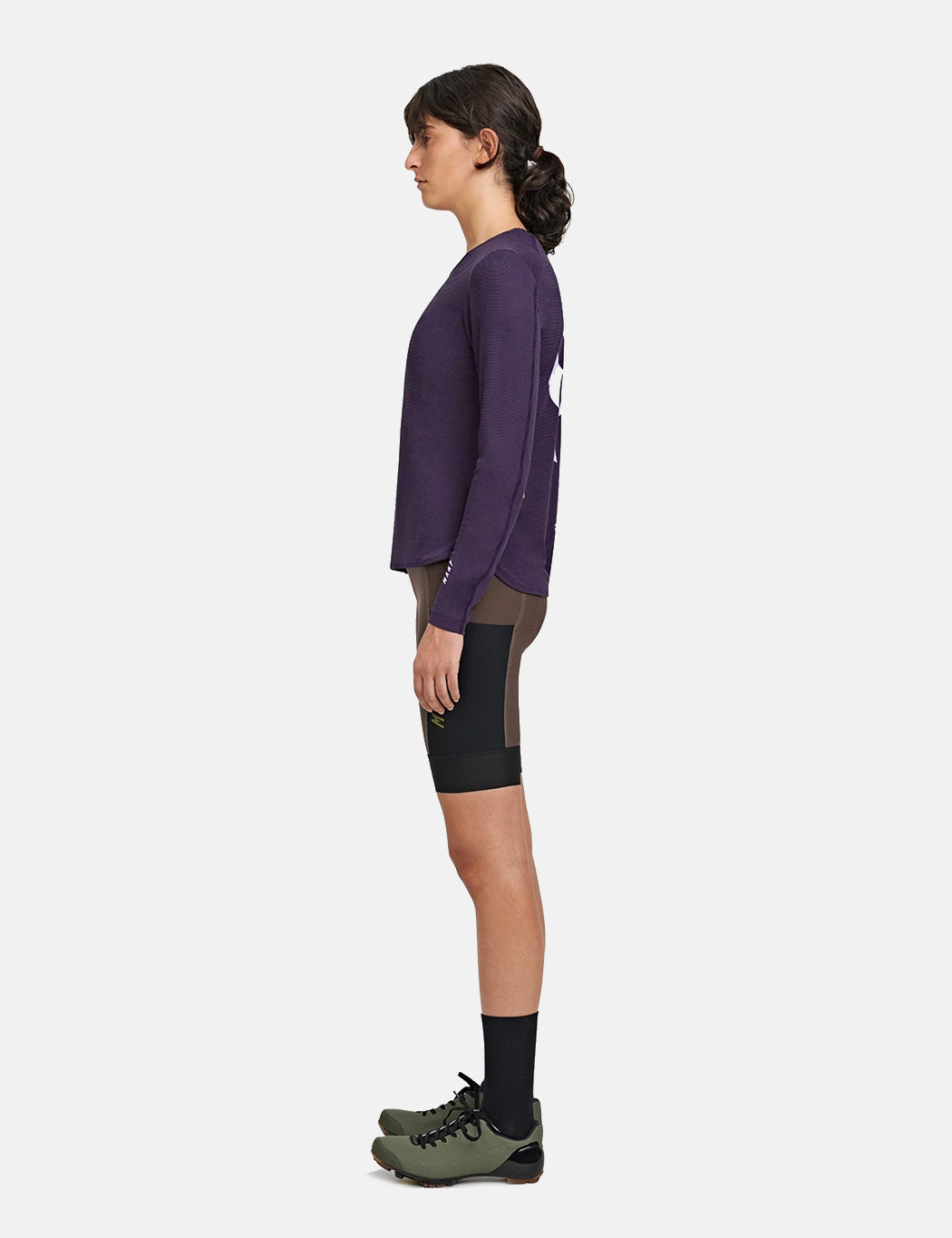 Women's Alt_Road Ride Long Sleeve T-Shirt - Eggplant