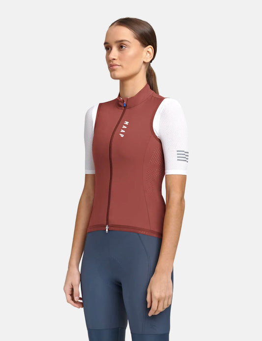Women's Draft Team Vest - Henna Red