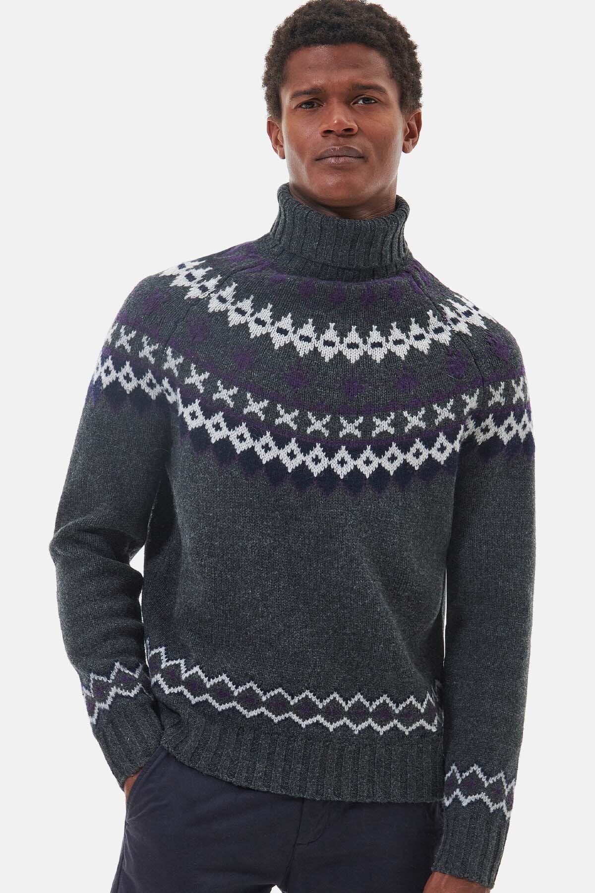 Roose Roll-Neck Jumper - ASPHALT