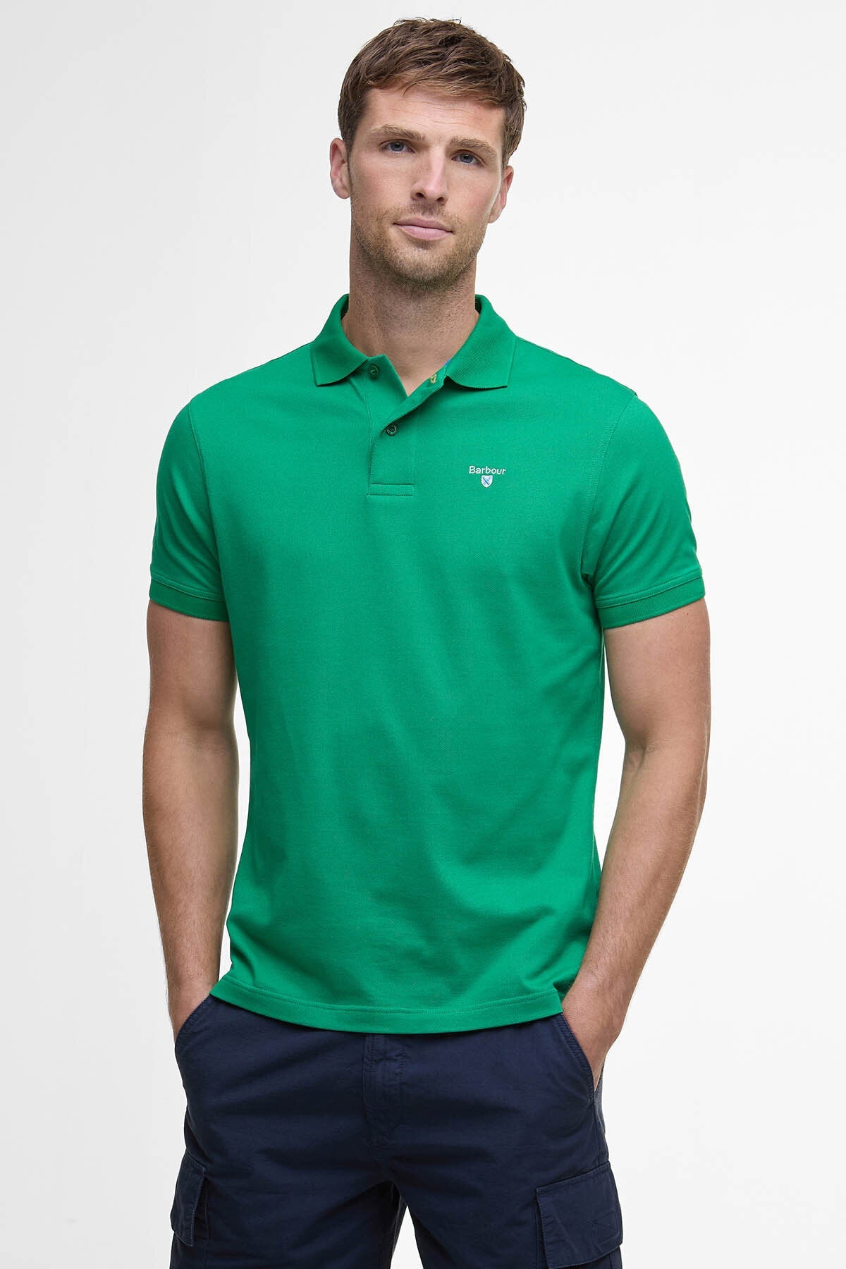 Active Short-Sleeved Polo Shirt - HEDGE GREEN