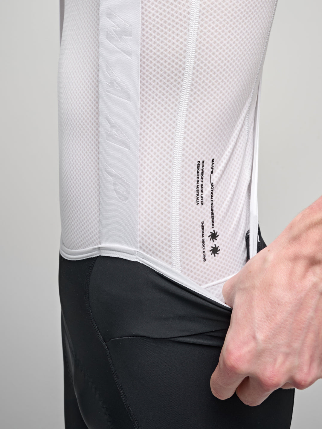 Team Midweight Base Layer - White