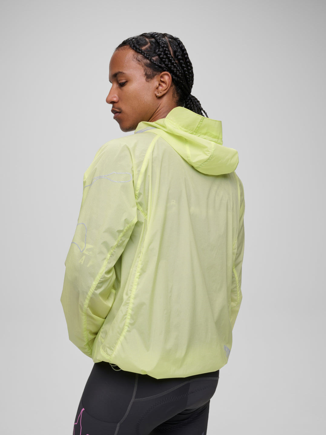 Wind Jacket - Glow Lime