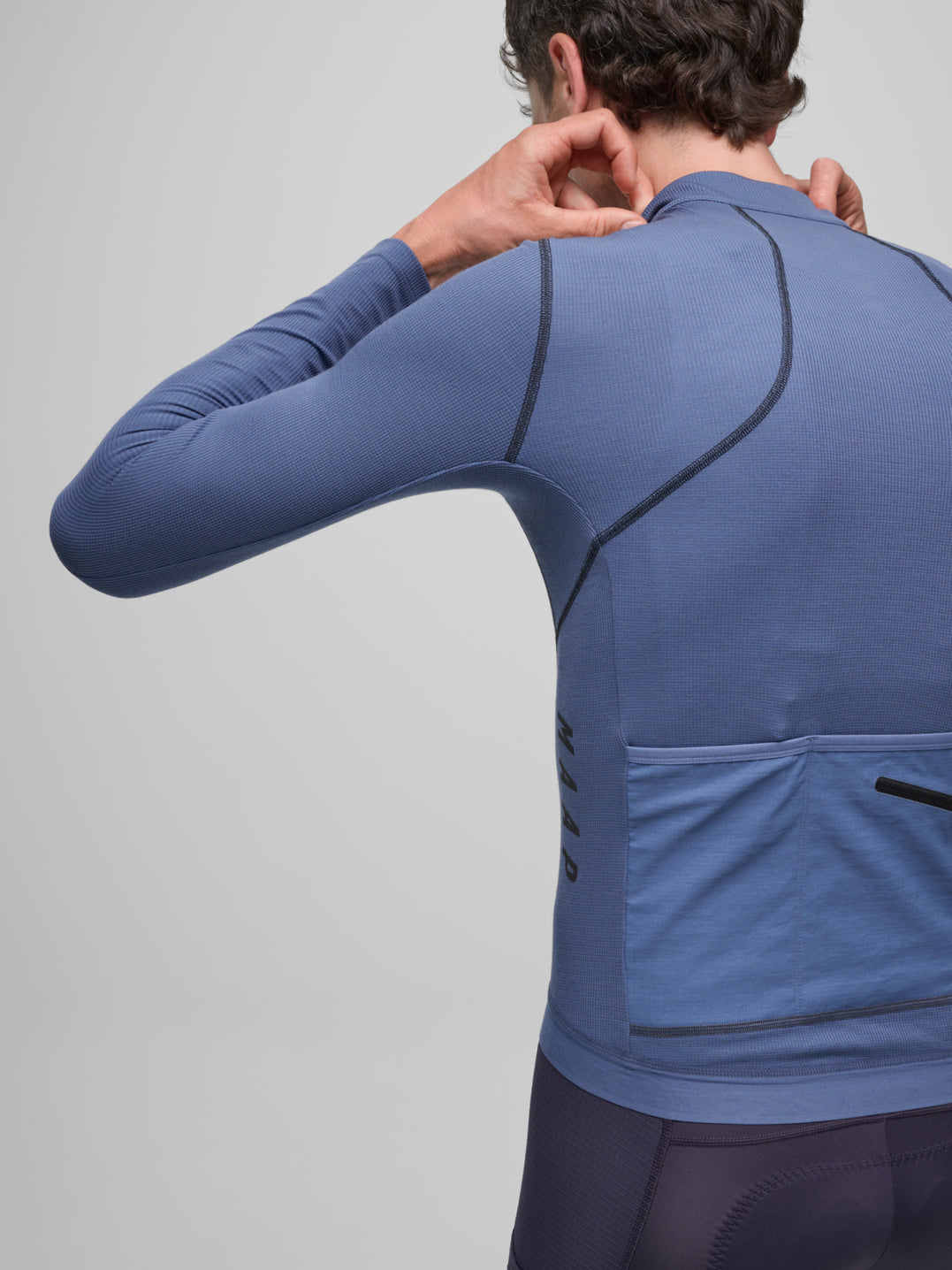Alt_Road LS Jersey 2.0 - BIJOU BLUE