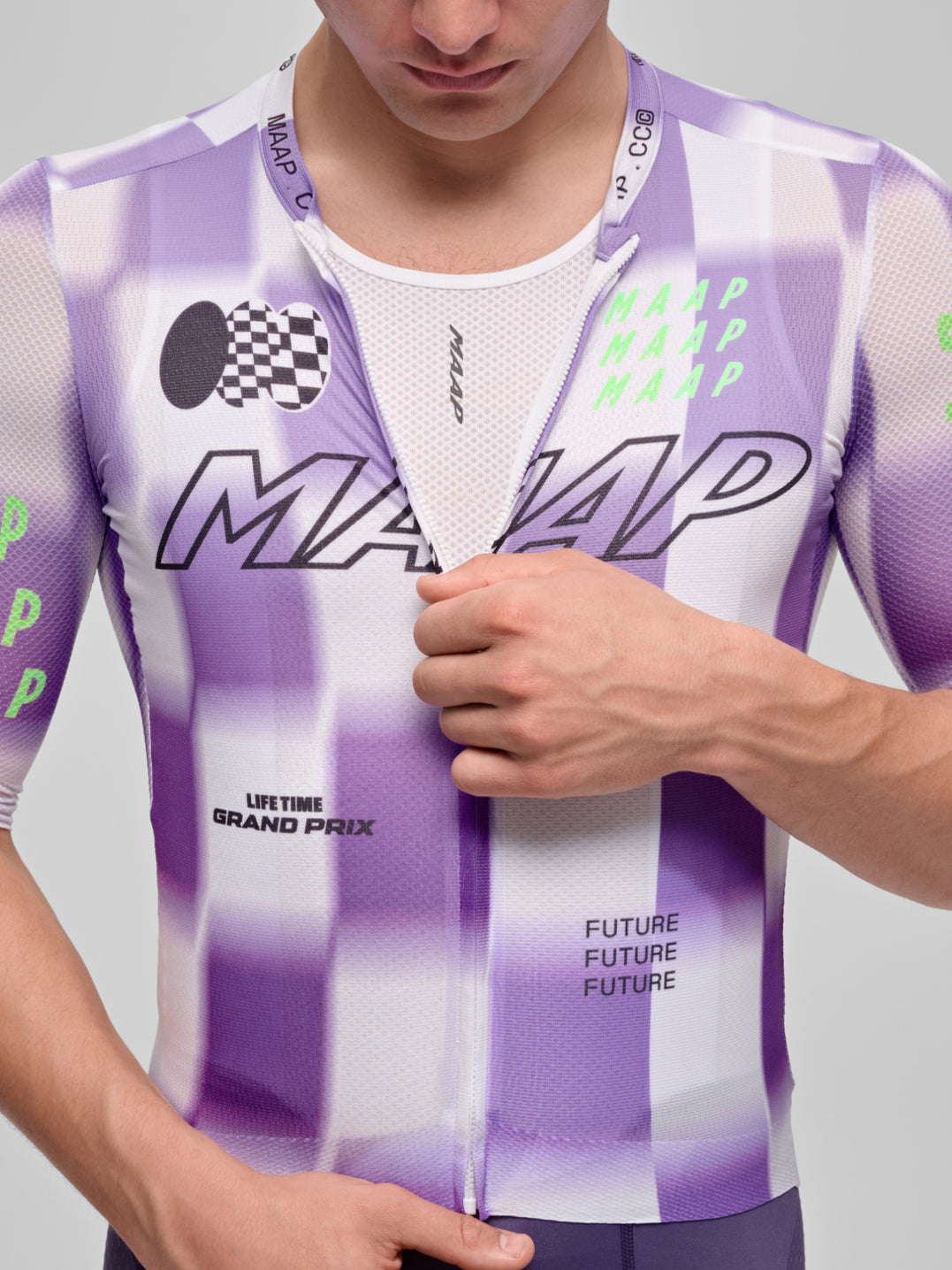 Life Time Grand Prix Pro Air Jersey 3.0 - Violet/White