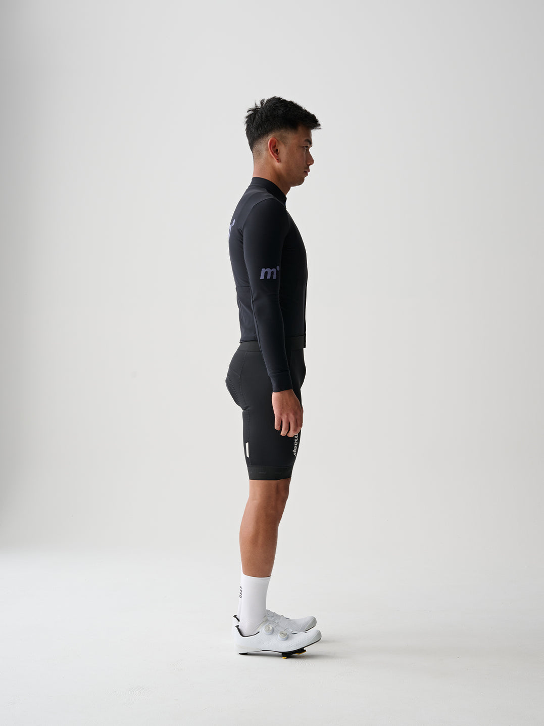 Training Thermal LS Jersey - Black/Lavender