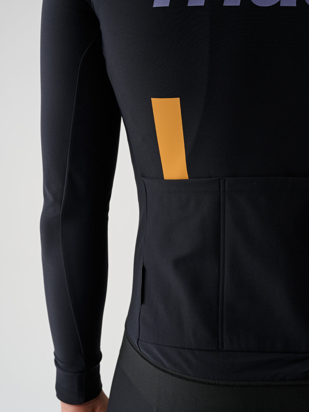 Training Thermal LS Jersey - Black/Lavender